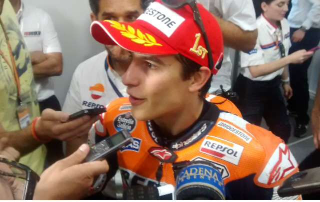 Márquez ganó la carrera de la máxima categoría en Termas de Río Hondo.