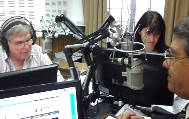 Nogales Mendoza en el estudio