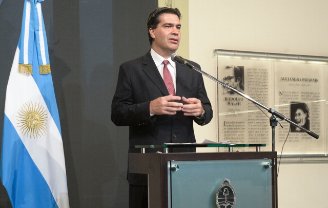 Capitanich acusó a los gremios de aplicar las políticas de Hood Robin.