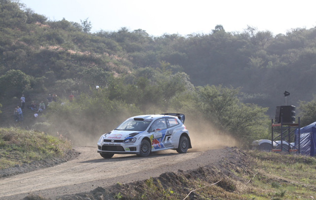 Ogier fue el más rápido de la primera jornada del Rally. 