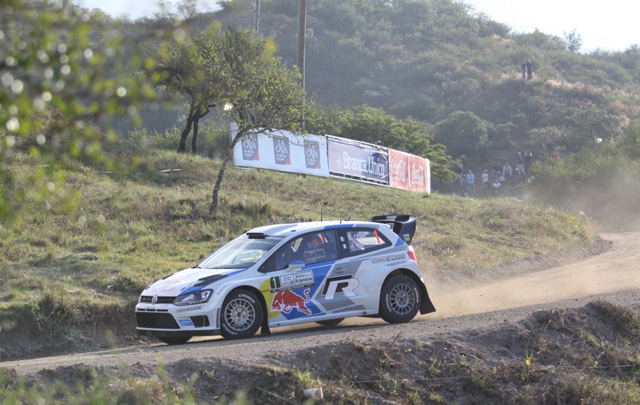 Ogier fue el más rápido de la primera jornada del Rally. 