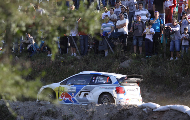 Ogier fue el más rápido de la primera jornada del Rally. 