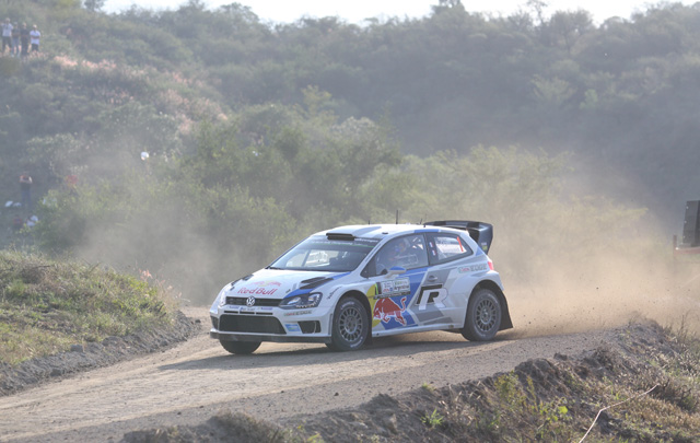 Ogier fue el más rápido de la primera jornada del Rally. 
