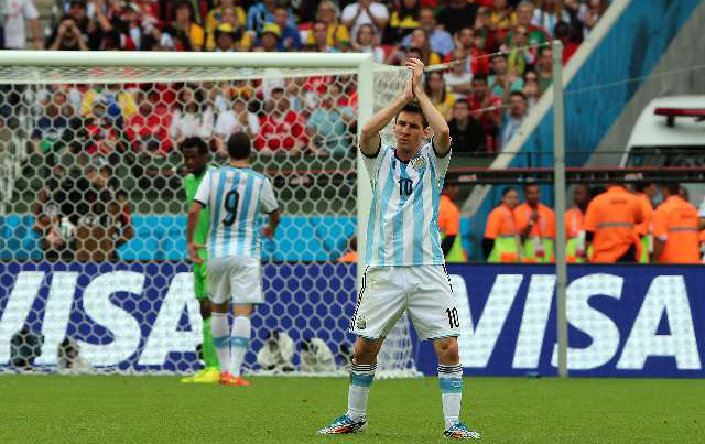 FOTO: Argentina ganó y logró el puntaje ideal