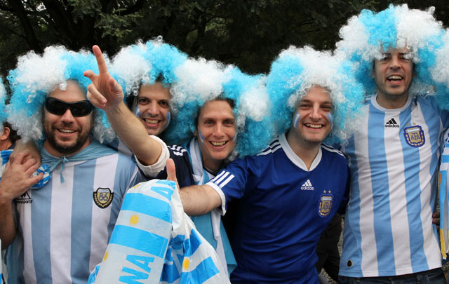 Fanáticos de todo el mundo llegaban hoy al Maracaná (Foto: Archivo)