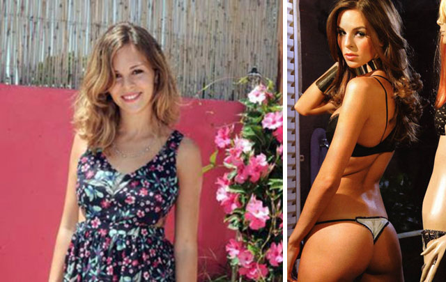 Yanina Screpante, la ex modelo novia de Lavezzi.