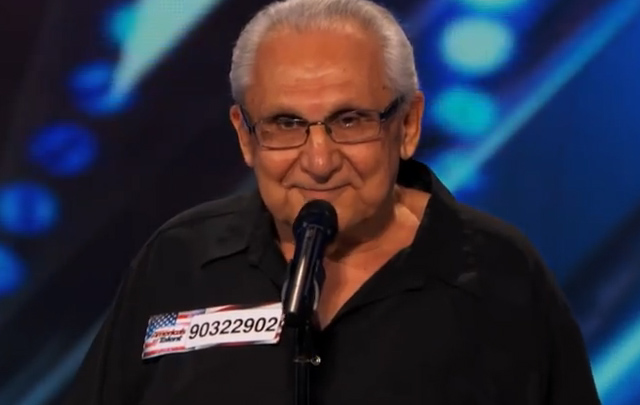 Frank Dimitri sorprendió a todos con su imitación.