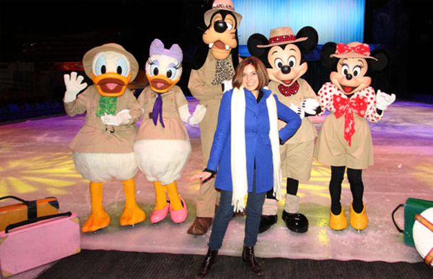 Geo con parte de los personajes de Disney.