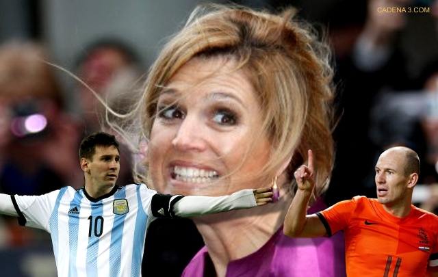 Máxima, con el corazón dividido entre Holanda y Argentina.