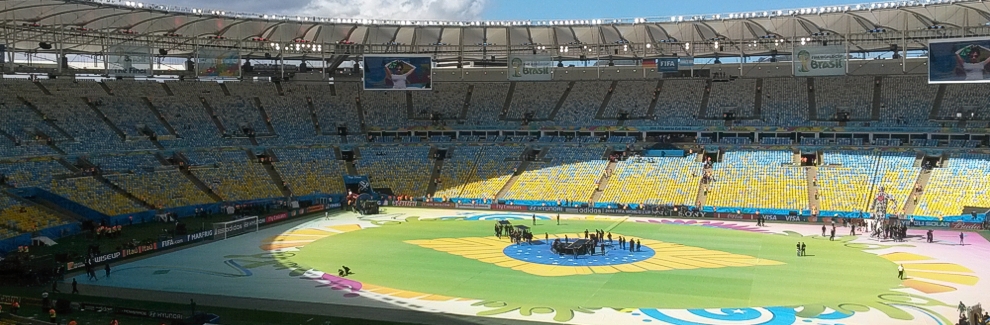 El Maracaná abrió sus puertas a las 12 para la final.