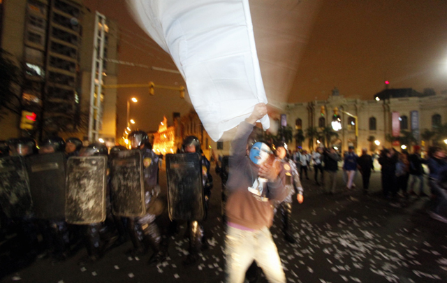 AUDIO: Disturbios tras la derrota de Argentina en Córdoba (Informe de Celeste Benecchi).