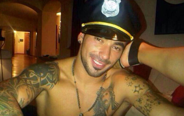 Las fotos prohibidas del ''Pocho'' Lavezzi y su pareja.