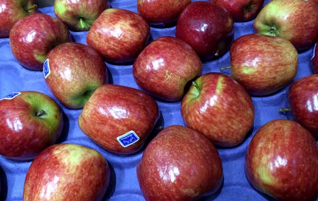 Las manzanas que envió a Cadena 3 Romero S.R.L.