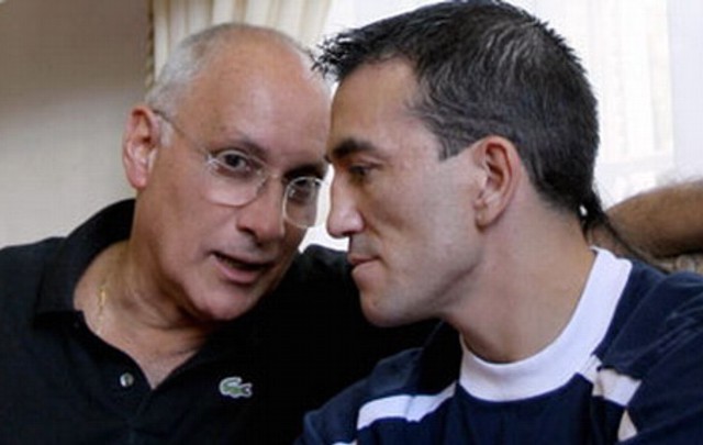 Osvaldo Rivero junto a Omar Narváez (Foto: Archivo).