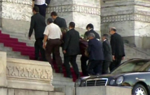 Despiden los restos de China Zorrilla en Montevideo.