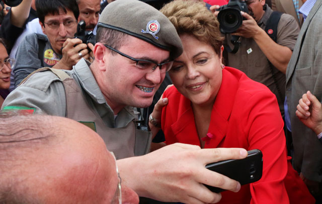 FOTO: Dilma Rousseff lidera las preferencias electorales.