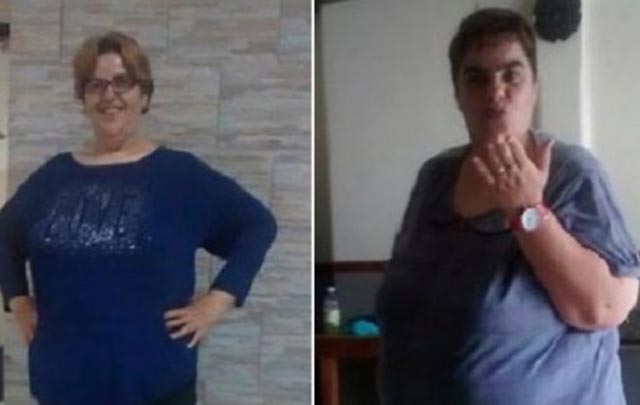 El antes y después de las mellizas de Cuestión de Peso.