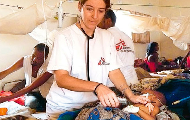 Carolina Nanclares dijo que no cambia el trabajo humanitario por otro (Foto: Perfil)