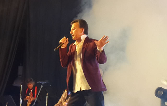 Palito hizo bailar y dejó un mensaje esperanzador.