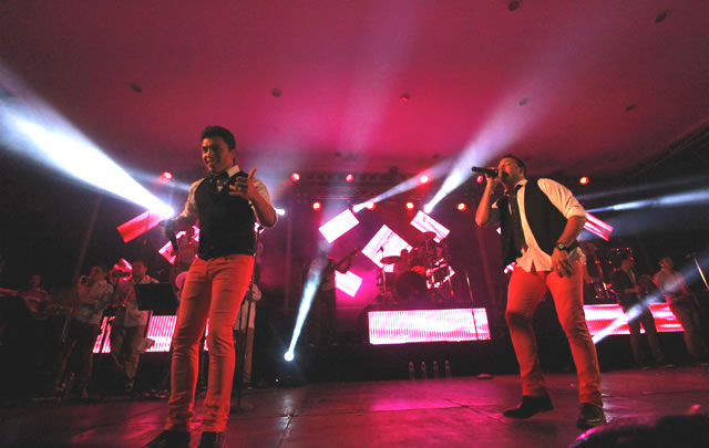 Banda XXI presentó en Villa Retiro ''Bien Arriba''.
