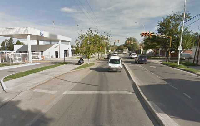 El crimen se produjo en Camino a San Carlos a la altura de la planta de Volkswagen.