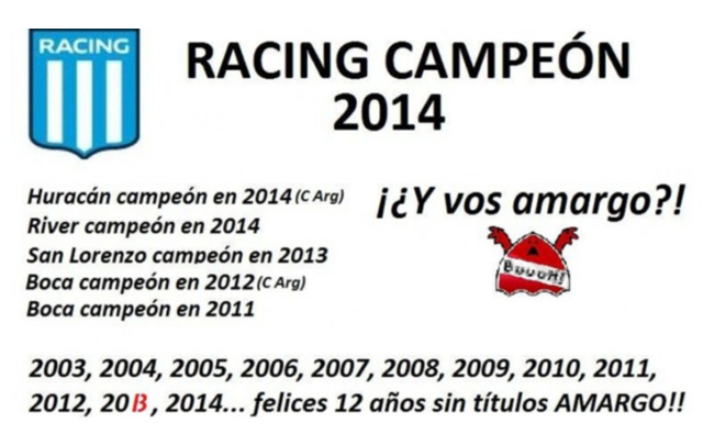 Los ingeniosos afiches no se hicieron esperar.