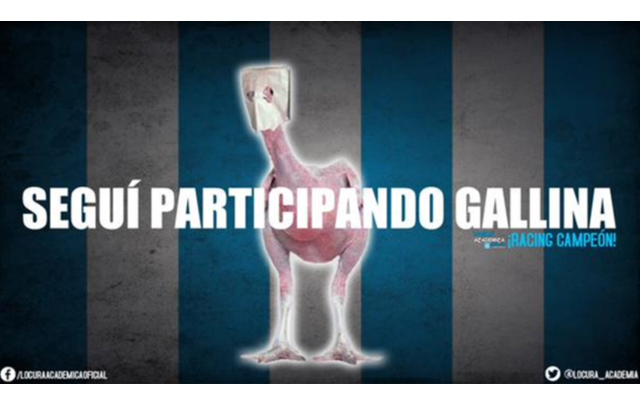 Los ingeniosos afiches no se hicieron esperar.