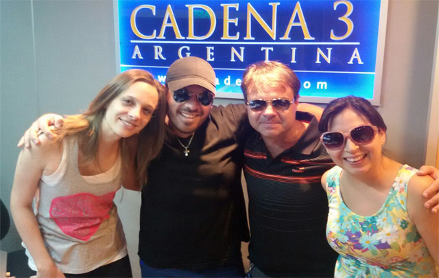 Débora Loza, Franco Mamondes, Jorge ''Cacho'' Mercado y Yeny Ortega.