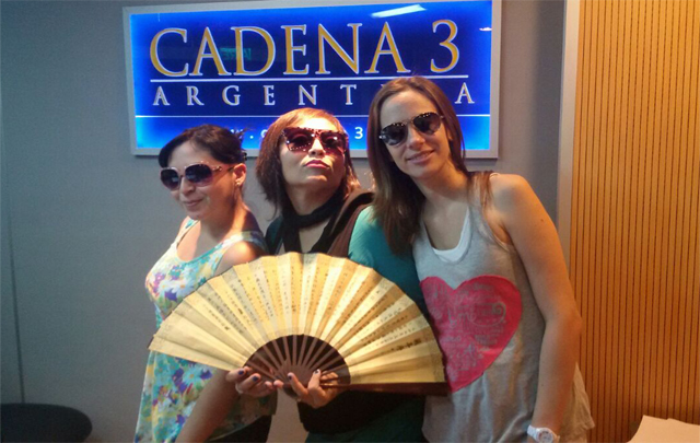 Yeny Ortega, Ana Castro y Débora Loza.