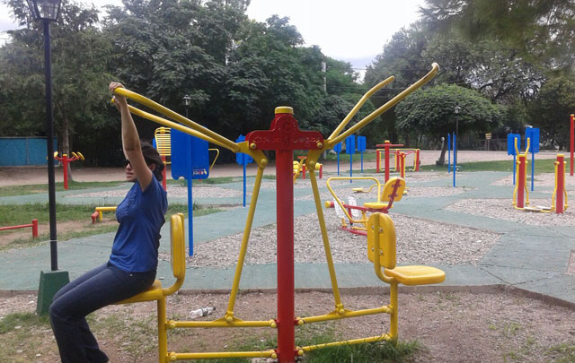 Los turistas disfrutan de Villa Larca.