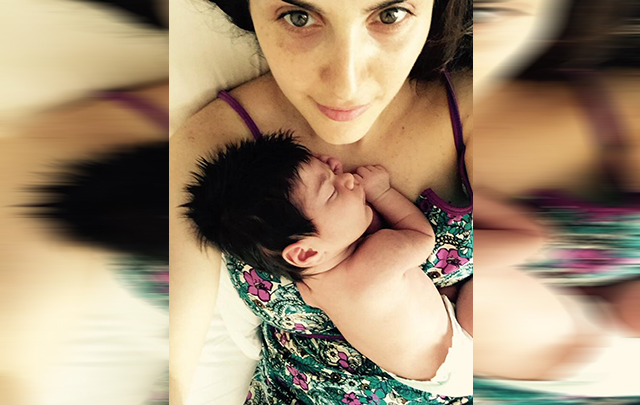 Julieta Díaz fue mamá de Elena Antonia.