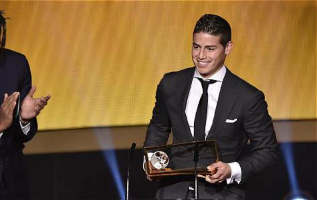 James Rodríguez ganó el premio Puskas 2014.
