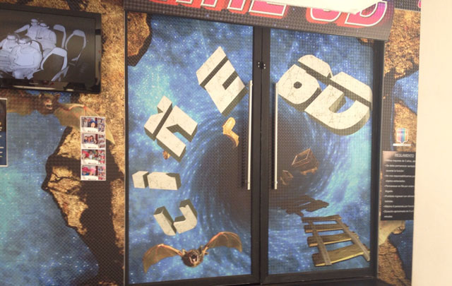 La exclusiva sala de cine 6 D del Melos.