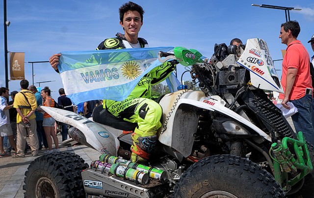 El cordobés Jeremías González Ferioli, con Yamaha, fue subcampeón en cuatriciclos.