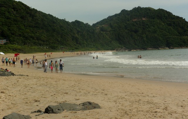 Praia Dos Amores, Camboriú, en el sur de Brasil.