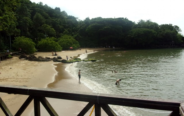 Praia Dos Amores, Camboriú, en el sur de Brasil.