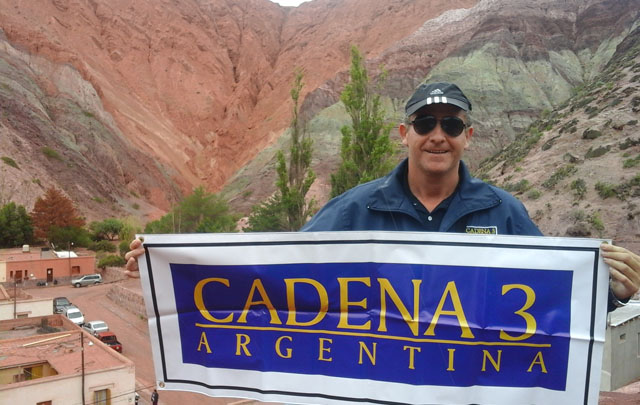 Critian Moreschi en Purmamarca.