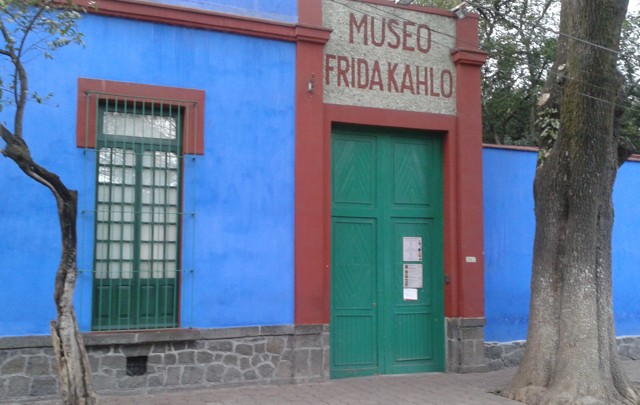 La casa de Frida Kahlo, una de las artistas más destacas del siglo XX.