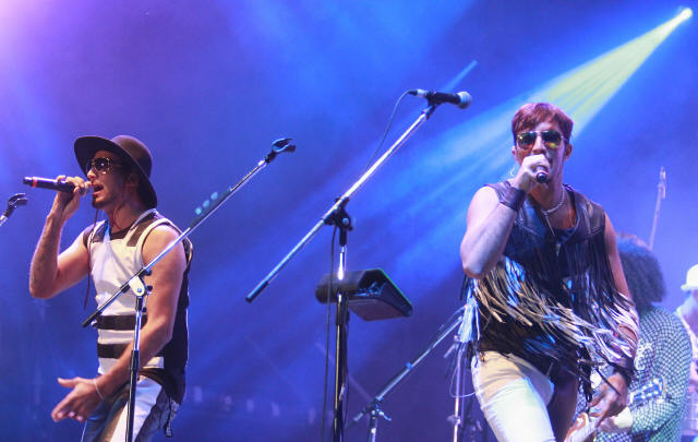 FOTO: Illya Kuryaki and the Valderramas ofreció un eléctrico show de funk y rock en Cosquín