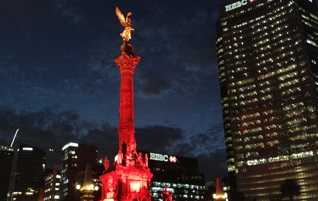 FOTO: Ángel de la Independencia en México DF