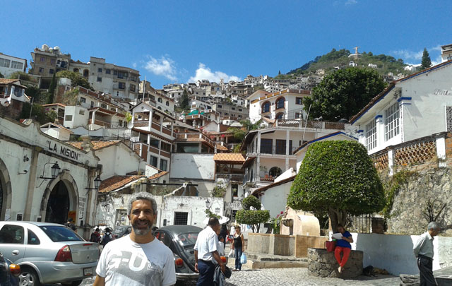 FOTO: Fernando Genesir visitó los encantos de Taxco, México. 