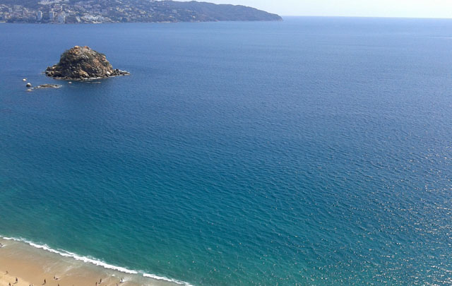 FOTO: La bahía de Acapulco, sobre el océano Pacífico.