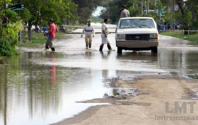 Inundaciones en Obispo Trejo (La Mañana Trejense)