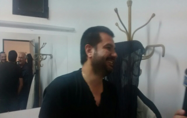 El artista se mostró contento por su buen momento.