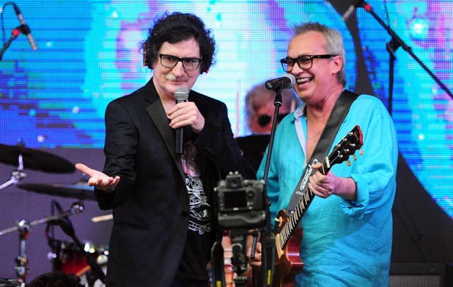 Charly García y David Lebón fueron teloneros de Ringo Starr.