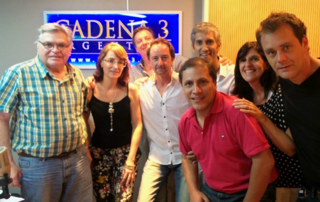 equipo histórico de "Viva la Radio" tres décadas Notas 30 años de Viva la Radio Cadena 3 Argentina