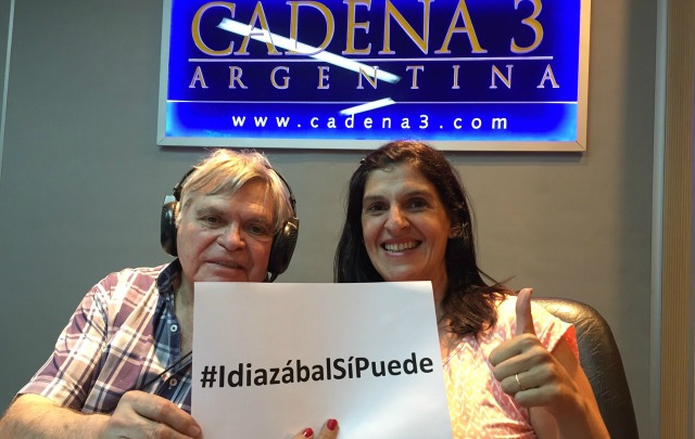 #IdiazabalSiPuede es la consigna a la que se sumó Viva la Radio