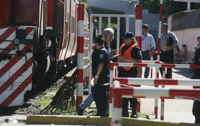 El hecho se produjo en la estación Carapachay, en Vicente López.