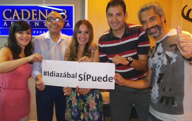 #IdiazabalSiPuede es la consigna a la que se sumó Juntos