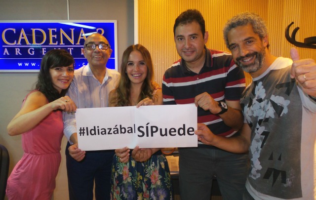 #IdiazabalSiPuede es la consigna a la que se sumó Juntos